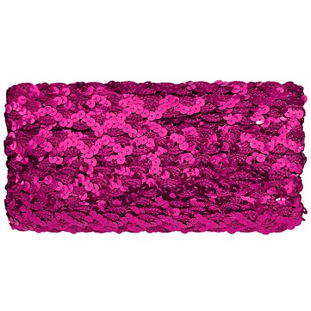 Galão Metalizado 15mm Pink Cor 312 Ref 181 com 20 Metros NYBC