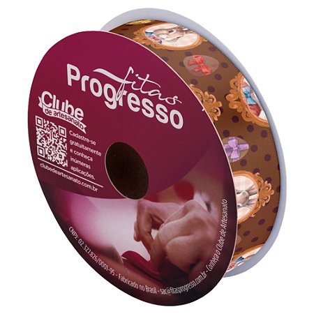 Fita de Cetim Páscoa 30mm Cor 010 ECF 007TR Com 10 Metros Progresso