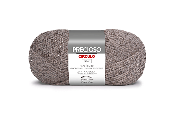 Fio Precioso Cor 3013 Glacê Com 195 Metros Círculo