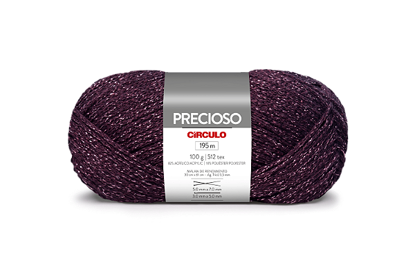 Fio Precioso Cor 6208 Drama Com 195 Metros Círculo