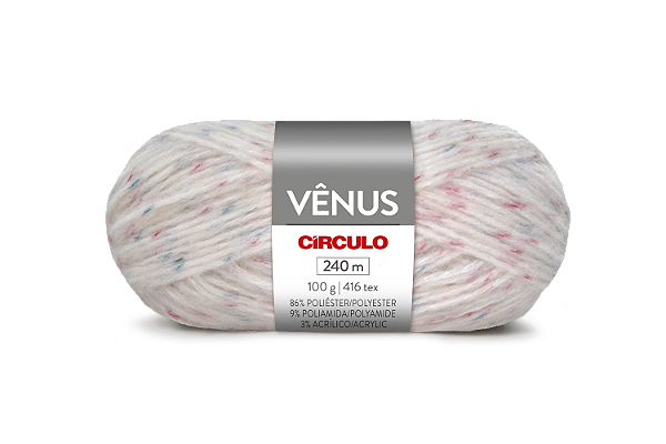 Fio Vênus 100g Cor 8527 Com 240 Metros Círculo