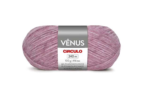 Fio Vênus 100g Cor 9520 Com 240 Metros Círculo