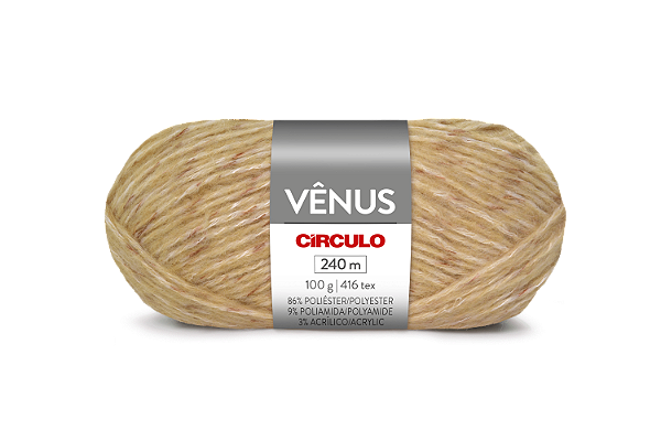 Fio Vênus 100g Cor 9601 Com 240 Metros Círculo