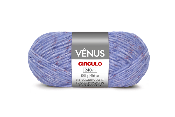 Fio Vênus 100g Cor 9642 Com 240 Metros Círculo