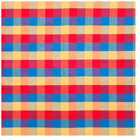 Tecido Tricoline Xadrez 200420 Cor 10 Algodão 50cm x 150cm Caldeiras