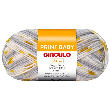 Fio Print Baby Cor 9644 Com 250 Metros Círculo