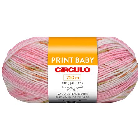 Fio Print Baby Cor 9720 Com 250 Metros Círculo