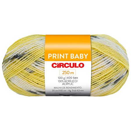 Fio Print Baby Cor 9732 Com 250 Metros Círculo