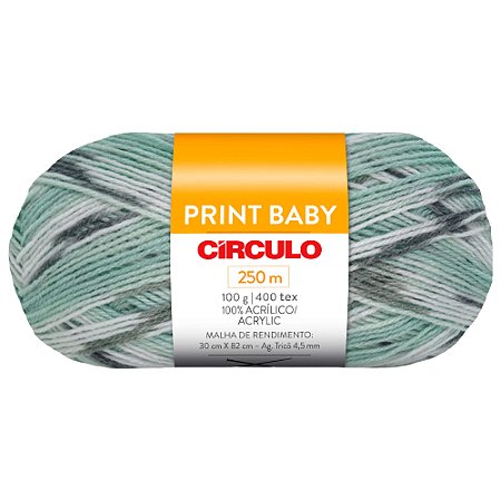 Fio Print Baby Cor 9822 Com 250 Metros Círculo