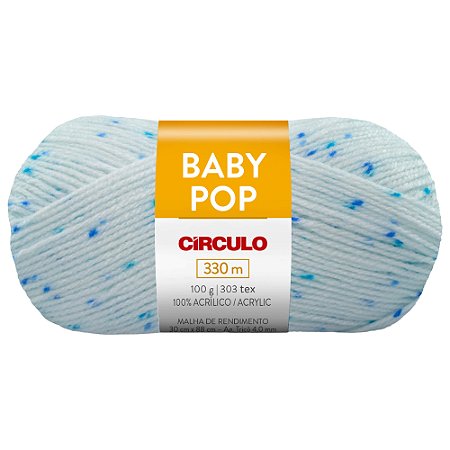 Fio Baby Pop Cor 8039 Com 330 Metros Círculo