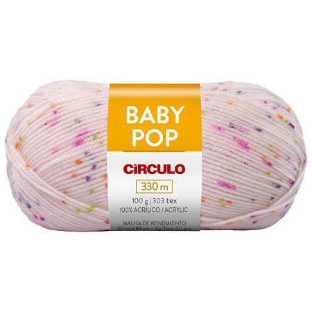 Fio Baby Pop Cor 8046 Com 330 Metros Círculo