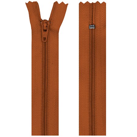 Zíper Nylon Fixo 15cm Com 10un Cor 0807 Telha ZR
