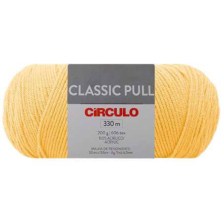 Fio Classic Pull Cor 1725 Com 330 Metros 100% Acrílico Círculo