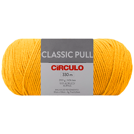 Fio Classic Pull Cor 1746 Com 330 Metros 100% Acrílico Círculo