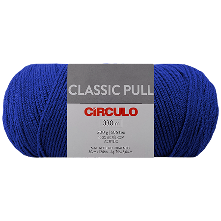 Fio Classic Pull Cor 2932 Com 330 Metros 100% Acrílico Círculo