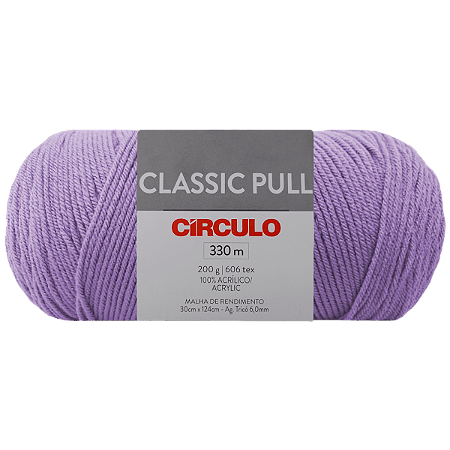 Fio Classic Pull Cor 6251 Com 330 Metros 100% Acrílico Círculo