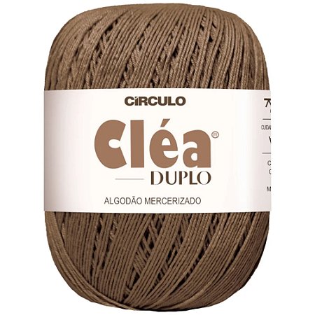 Linha Cléa Duplo Cor 7270 Terra Molhada 150g Com 508 Metros Círculo