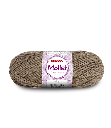 Fio Mollet 100gr Acrílico Cor 0794 Caravela com 200 Metros Círculo