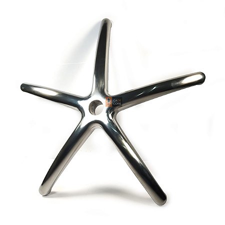 Estrela em Aluminio Resistente Para Cadeira Presidentes Gamer