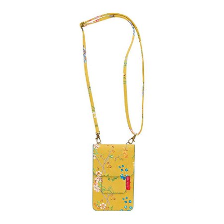 Bolsa p/ Celular Petites Fleurs Amarelo - Bags Collection