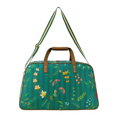 Mala Média Fleur Grandeur Verde - Bags Collection