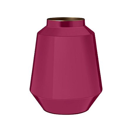 Vaso de Metal 29 Vermelho - Home Accessories