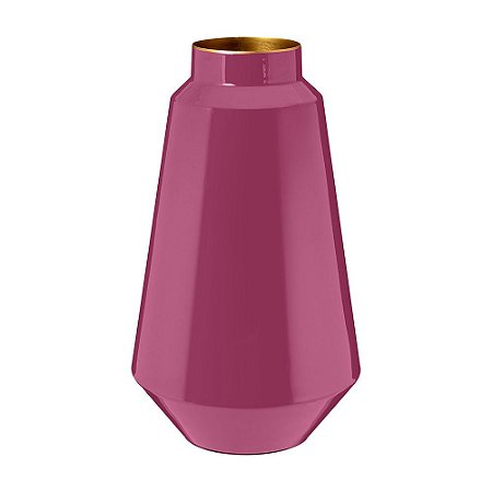 Vaso de Metal 36 Vermelho - Home Accessories