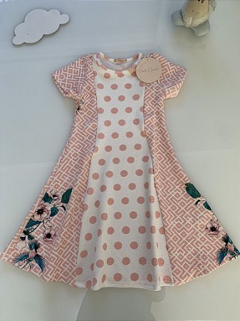 Vestido Poa Petit Cherie