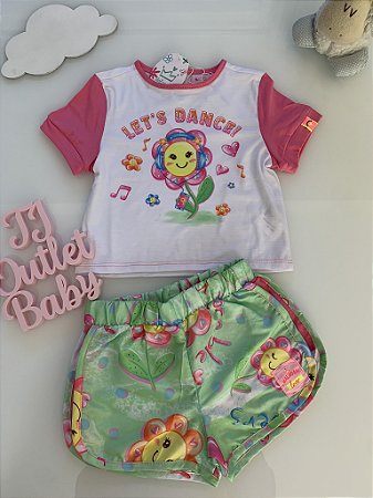 Conjunto Blusa e Shorts Málagah