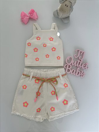 Conjunto Blusa e Shorts Kukiê