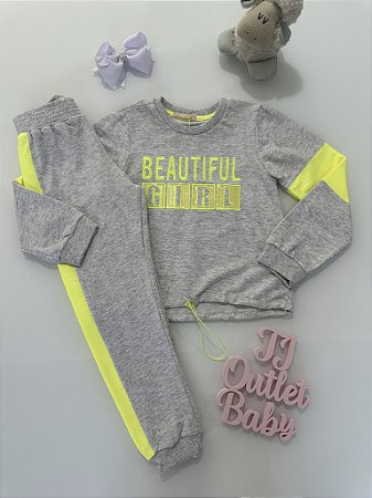 Conjunto Blusa e Calça Petit Cherie