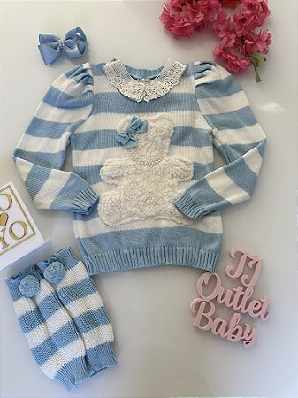 Blusa Tricô com gola YOYO