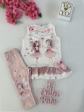 Conjunto Blusa e Capri YOYO