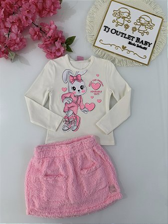 Conjunto Blusa e Saia Cínti