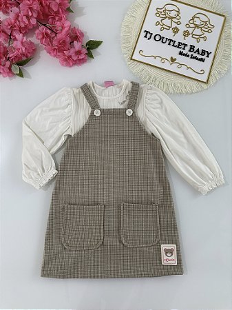 Conjunto Jardineira Cinti