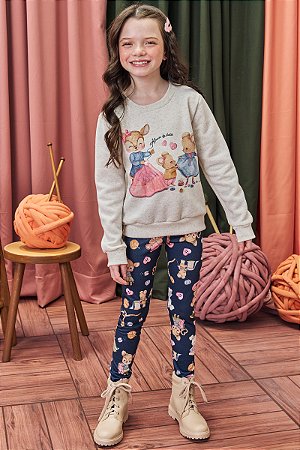 Conjunto Blusa e Calça kukiê