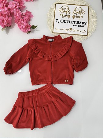 Conjunto Jaqueta e Saia Bambollina