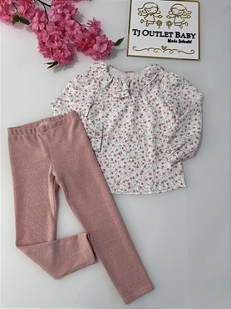 Conjunto Blusa e Calça Bambollina