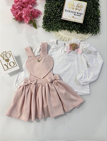 Conjunto Salopete e Blusa YOYO