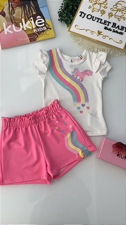 Conjunto Blusa e Calça kukiê
