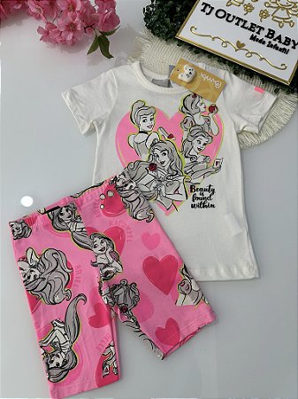Conjunto Blusa e shorts Bimbi