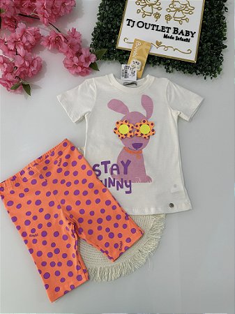 Conjunto Blusa e Shorts Bimbi