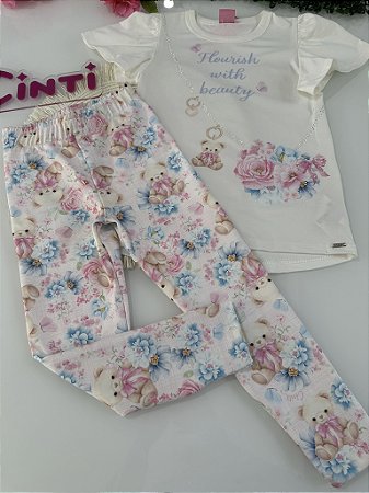 Conjunto Blusa e Calça Cinti