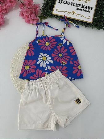 Conjunto Regata e Shorts Bimbi