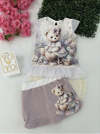 Conjunto Blusa e Saia YOYO