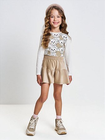 Conjunto Blusa e Shorts Cinti