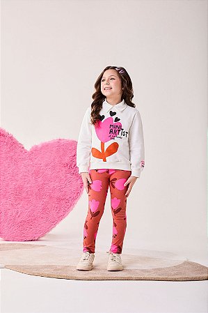 Conjunto Infantil Blusa e Legging Bimbi
