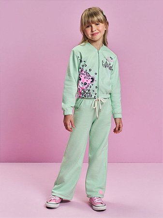 Conjunto Blusa e Calça Cinti Moletom flanelado