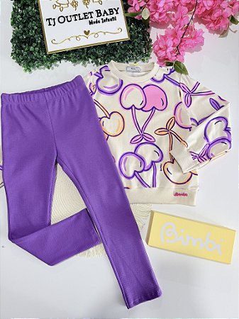 Conjunto Blusa e Calça Bimbi