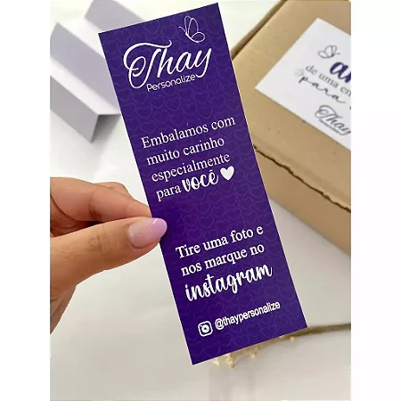 Adesivo lacre caixa 5x14cm